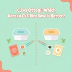 CJ vs Ottogi Korean CVS Rice Bowls