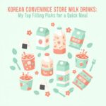 Filling Korean Convenience Store Milk Drinks