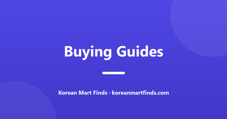 Where to Buy Korean Food: H Mart, Local Asian Markets, or Amazon? A Seoulite’s Price Reality Check