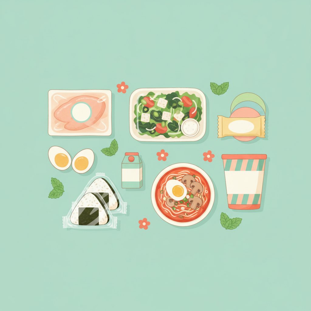 Best High Protein Meals at Korean Convenience Stores
