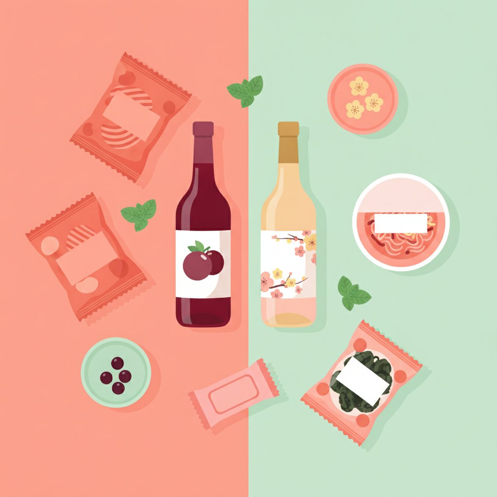 Korean Bokbunja Fruit Wine and Maewasoo Taste Test