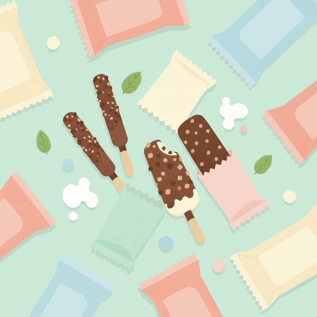 Pepero Ice Cream Bar Review: Korea’s Candy Frozen Treats