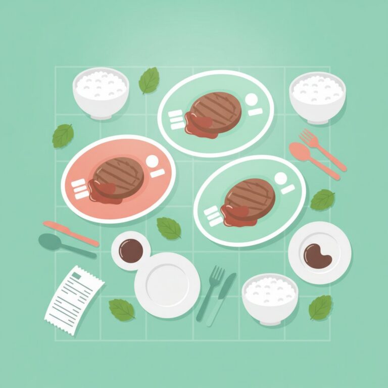 Rating Korean Instant Hamburg Steak from Convenience Stores