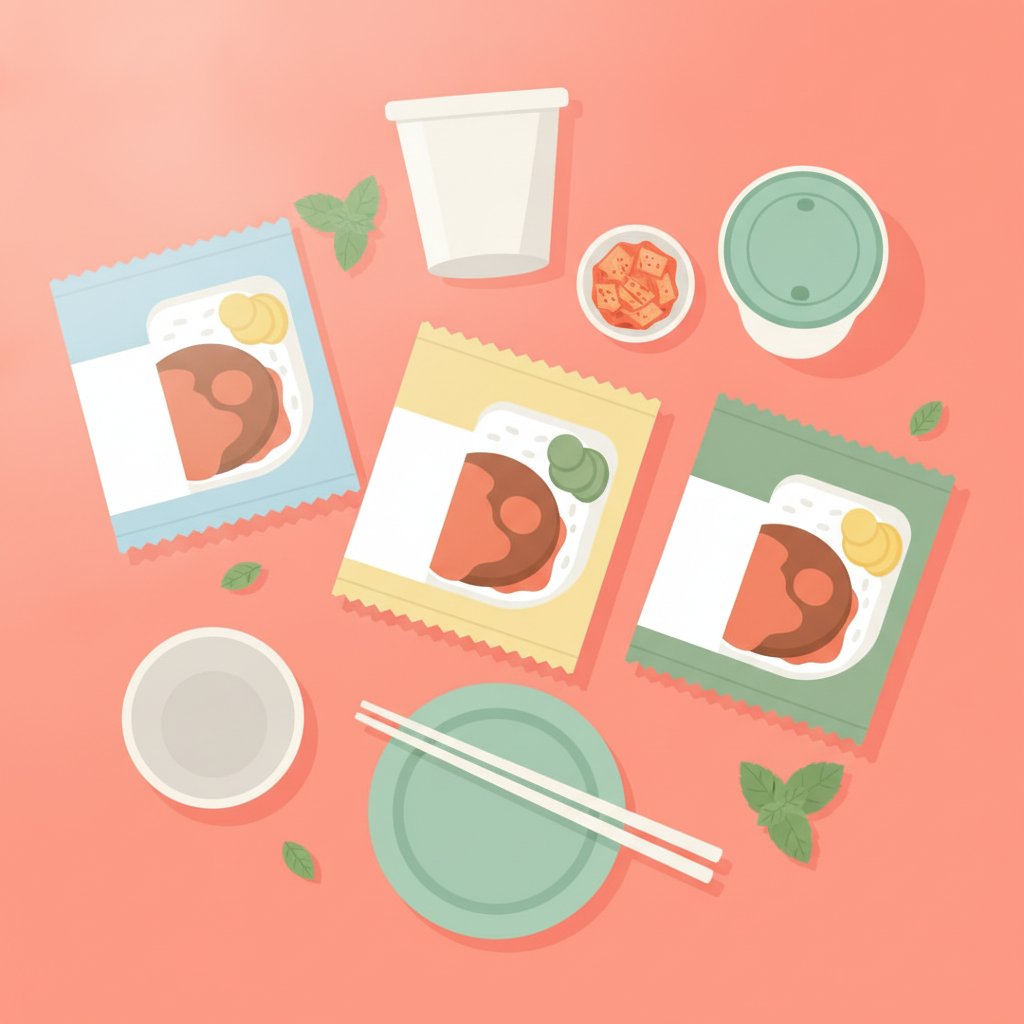 Rating Korean Instant Hamburg Steak from Convenience Stores