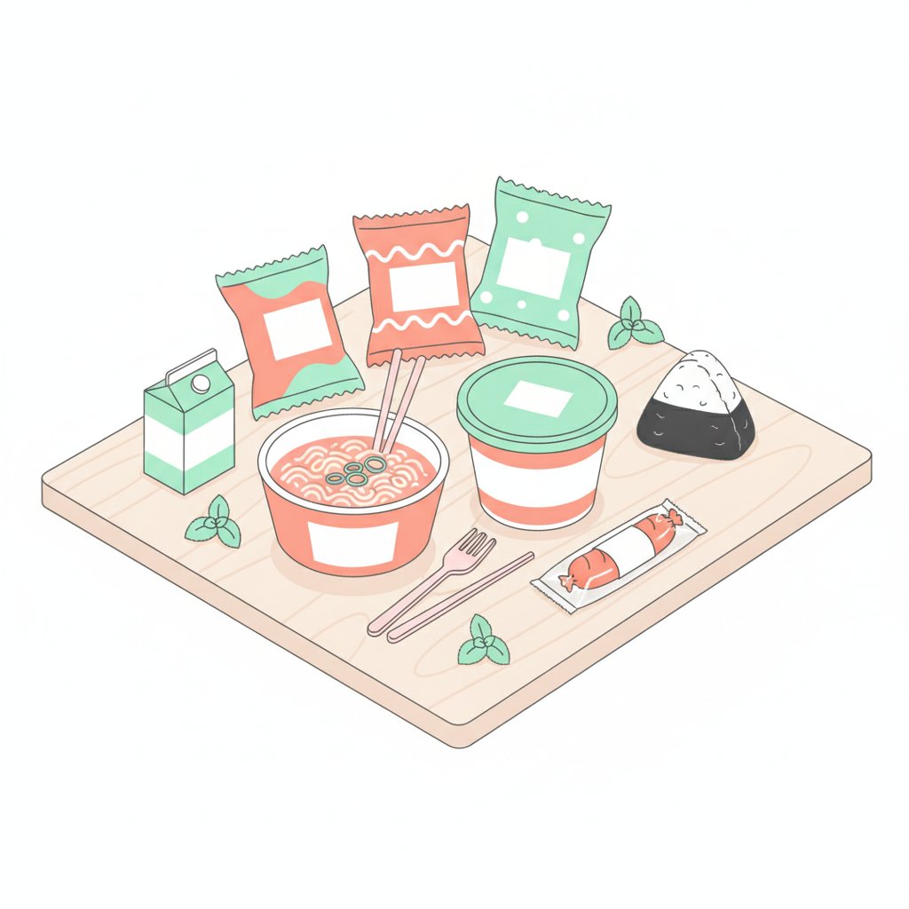 Solo Eating at Korean Convenience Stores: Local Combos
