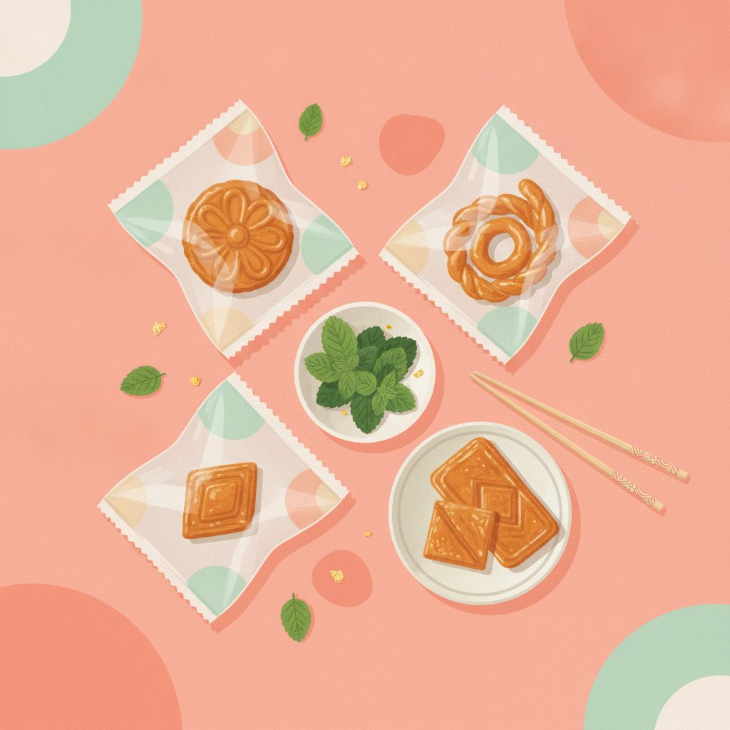 Testing 4 Popular Korean Yakgwa Desserts from Seoul Marts