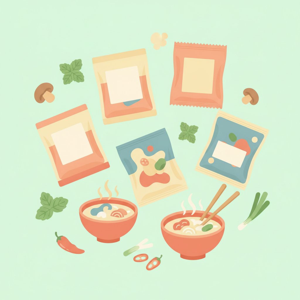 Korean Instant Soup Packets Tested by a Seoul Local