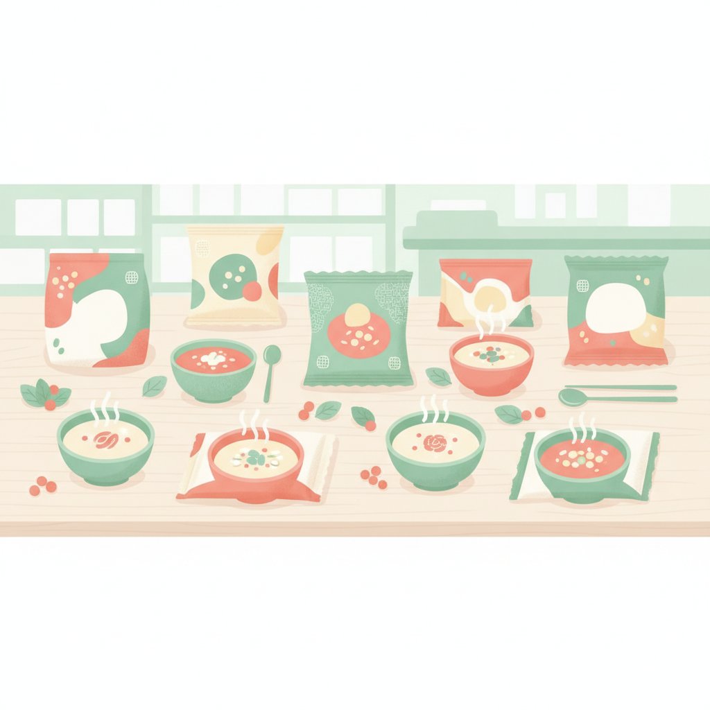 Ranking the Best Korean Instant Porridge at GS25 and CU